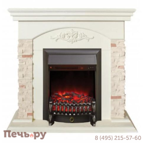 Каминокомплект RealFlame Neapolis с Fobos Lux , Majestic Lux фото