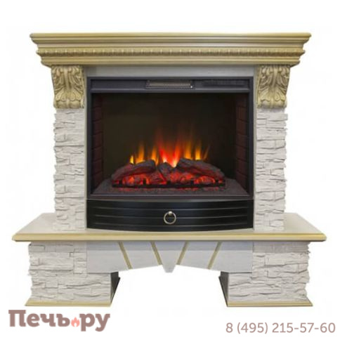 Каминокомплект RealFlame Rockland Lux с очагом Sparta 25,5 LED фото