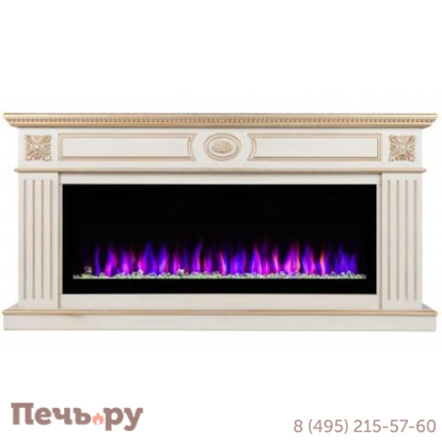 Каминокомплект RealFlame Siena 50 WT с очагом Saphir 50 фото