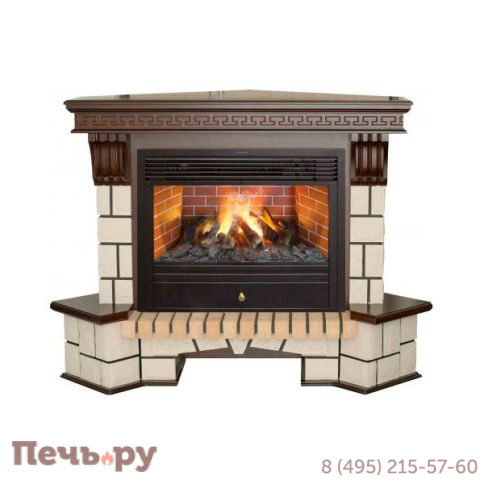 Каминокомплект RealFlame Stone Corner 26 c 3D Novara фото