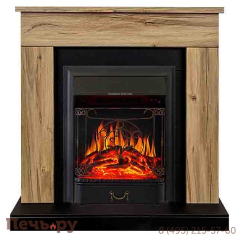 Каминокомплект Royal Flame Bergen с очагом Majestic FX Black фото 3