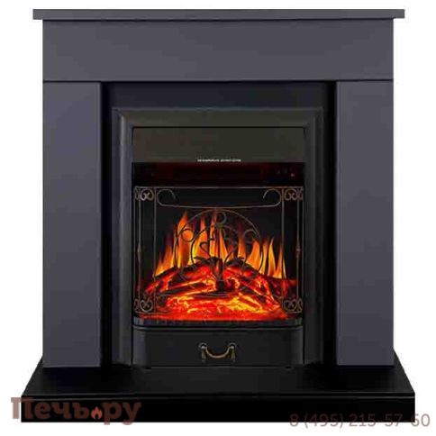 Каминокомплект Royal Flame Bergen с очагом Majestic FX Black фото 4