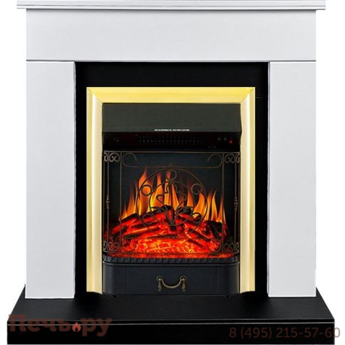 Каминокомплект Royal Flame Bergen с очагом Majestic FX Black фото 5