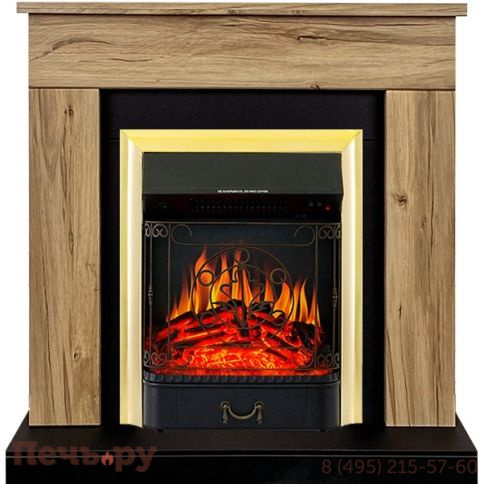 Каминокомплект Royal Flame Bergen с очагом Majestic FX Black фото 8