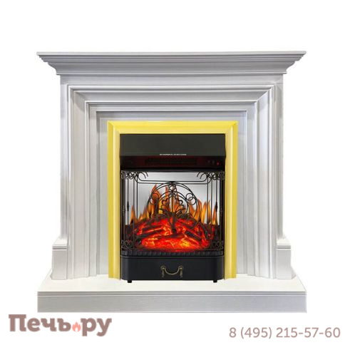 Каминокомплект Royal Flame Bradford с очагом Majestic FX M/ Fobos FX M фото 8