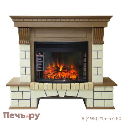 Каминокомплект Royal Flame Pierre Luxe с очагом Jupiter фото 2