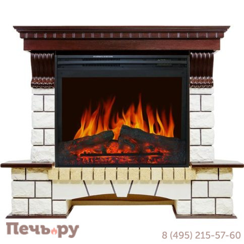 Каминокомплект Royal Flame Pierre Luxe с очагом Jupiter фото 3