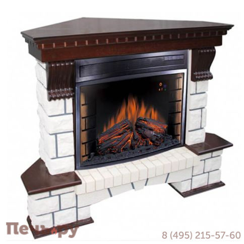 Каминокомплект Royal Flame Pierre Luxe угл. с очагом Dioramic 25 LED FX фото