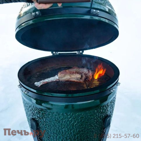 Керамический гриль Green Kamado M фото 11