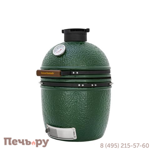 Керамический гриль Green Kamado M фото 2