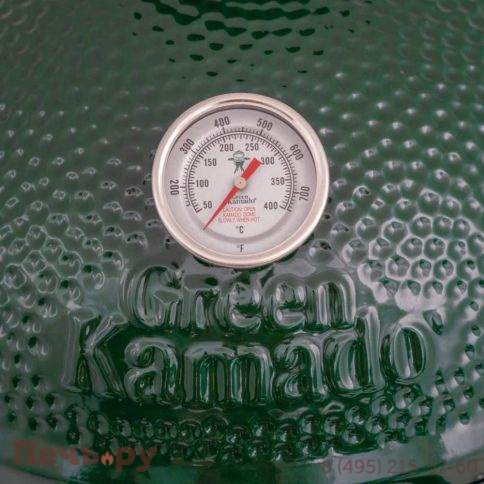 Керамический гриль Green Kamado M фото 4