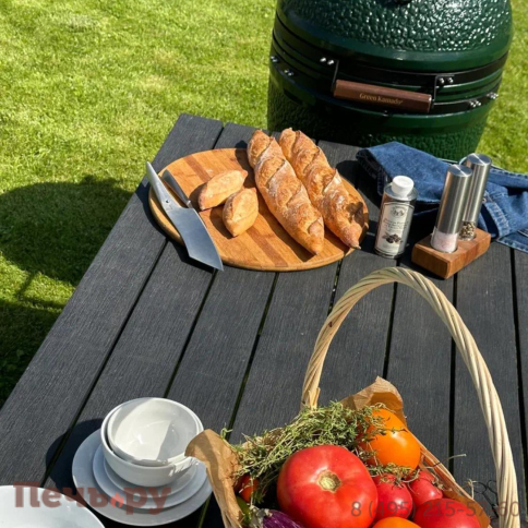 Керамический гриль Green Kamado S фото 4