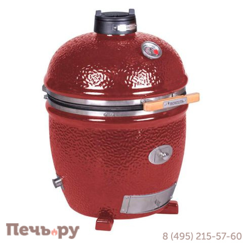 Керамический гриль Monolith Classic Pro Series 2.0 Red без ножек фото 2
