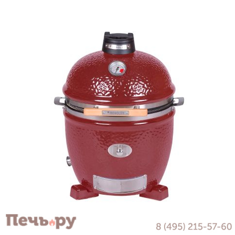 Керамический гриль Monolith Junior Red Pro 2.0 фото