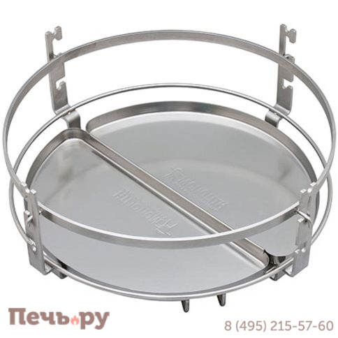 Керамический гриль Monolith Lechef Pro 2.0 Red без боковых столиков и подставки фото 7