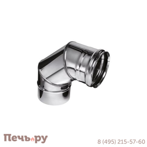 Колено 90° Феррум 150мм (430/ 0,8) Уцененный фото