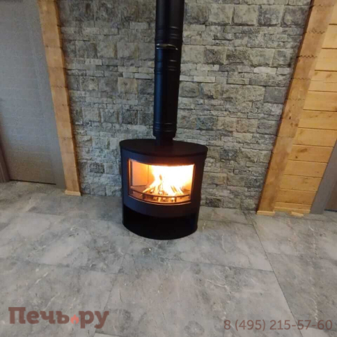 Комплект дымохода Schiedel Permeter, нержсталь, черный, проход через крышу, верхний выход фото 41