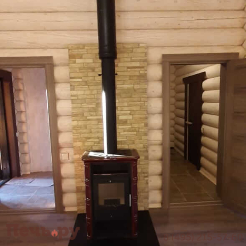 Комплект дымохода Schiedel Permeter, нержсталь, черный, проход через крышу, верхний выход фото 52