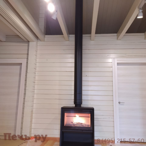 Комплект дымохода Schiedel Permeter, нержсталь, черный, проход через крышу, верхний выход фото 54