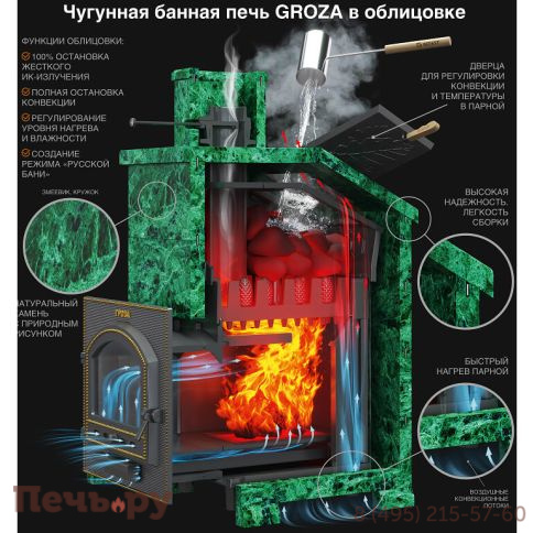 Комплект GFS  Гроза 24 (М) Президент 930/40 Змеевик фото 3