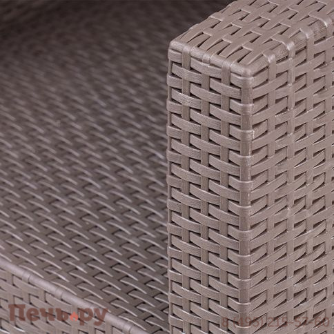 Комплект мебели Gardeck B:Rattan Arizona Set, антрацит (на 4 персоны) фото 14