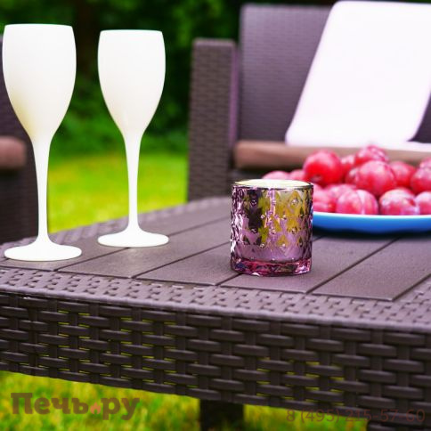 Комплект мебели Gardeck B:Rattan Arizona Set, антрацит (на 4 персоны) фото 2