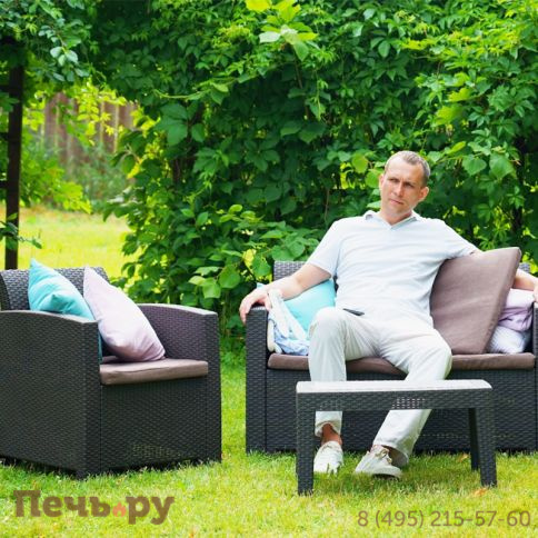 Комплект мебели Gardeck B:Rattan Arizona Set, венге (на 4 персоны) фото 4