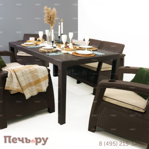 Комплект мебели Gardeck Family Tweet на 6 персон с обеденным столом фото 4