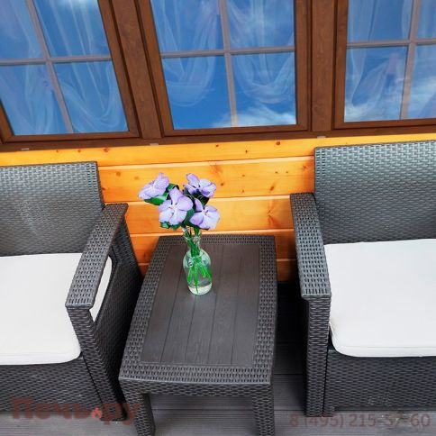 Комплект мебели Gardeck B:Rattan Comfort 5, венге фото 19