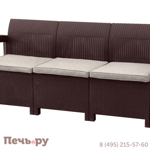 Комплект мебели Gardeck B:Rattan Comfort 5, венге фото 2