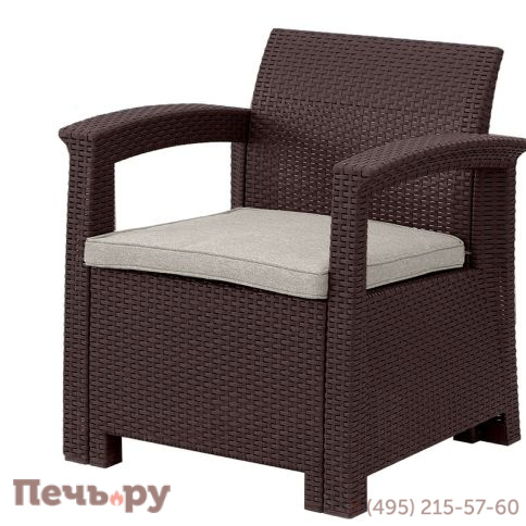 Комплект мебели Gardeck B:Rattan Comfort 5, венге фото 3