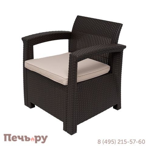 Комплект мебели Gardeck B:Rattan Comfort 5, венге фото 7