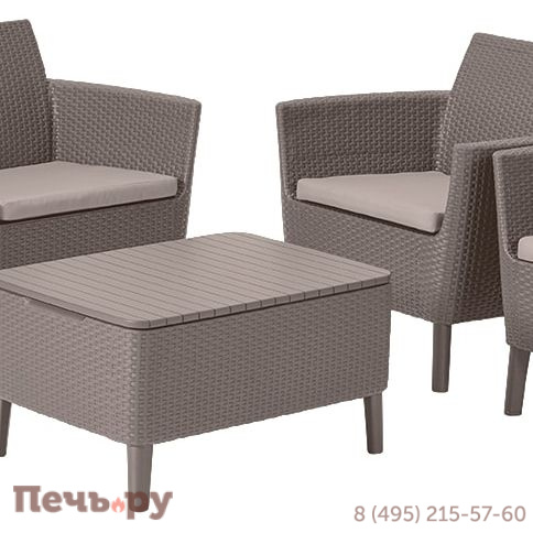 Комплект мебели Gardeck Салемо сет (Salemo set) капучино фото