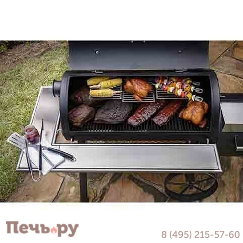 Коптильня Oklahoma Joe's Longhorn Reverse Flow Limited Edition фото 4