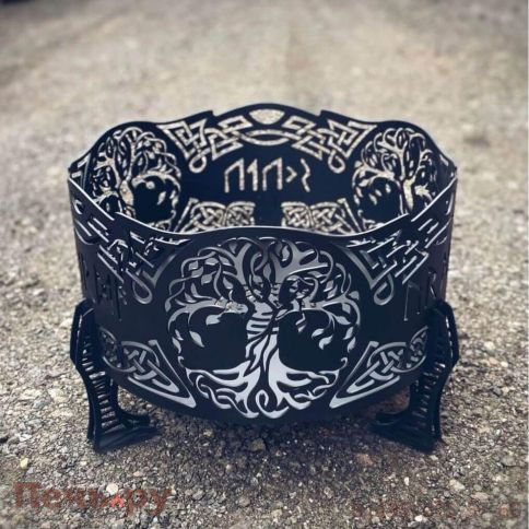 Костровая чаша Искры костра Руна (4мм) фото