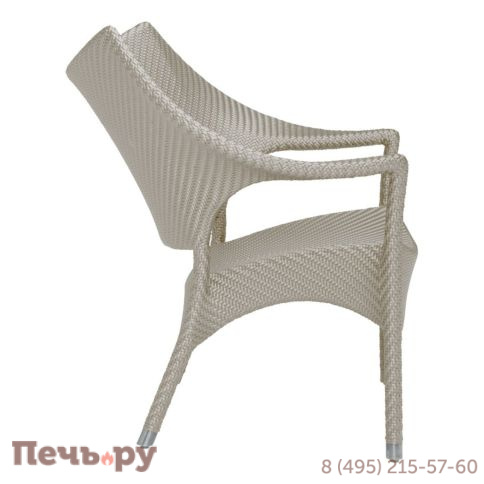 Кресло лаунж плетеное Janus et Cie Amari JNS/736-10-111/BG фото 10