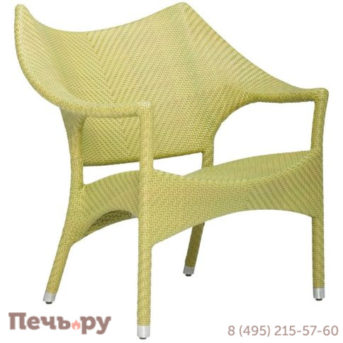 Кресло лаунж плетеное Janus et Cie Amari JNS/736-10-111/BG фото