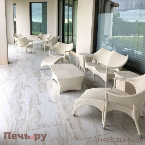 Кресло лаунж плетеное Janus et Cie Amari JNS/736-10-111/P фото 5