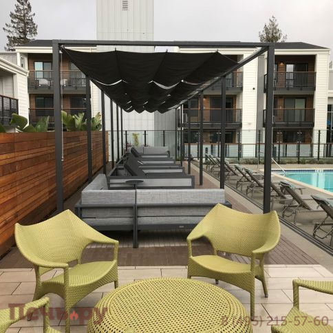 Кресло лаунж плетеное Janus et Cie Amari JNS/736-10-111/S фото 2