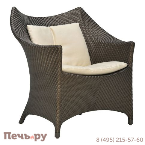 Кресло лаунж плетеное JANUS et Cie Amari JNS/736-10-121/BG фото 6