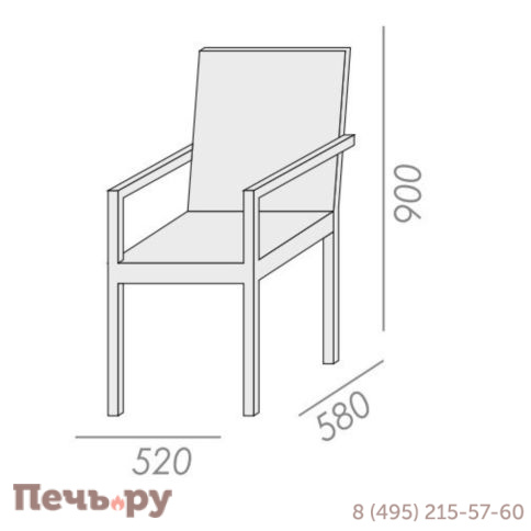 Кресло плетеное ReeHouse Dove фото 13