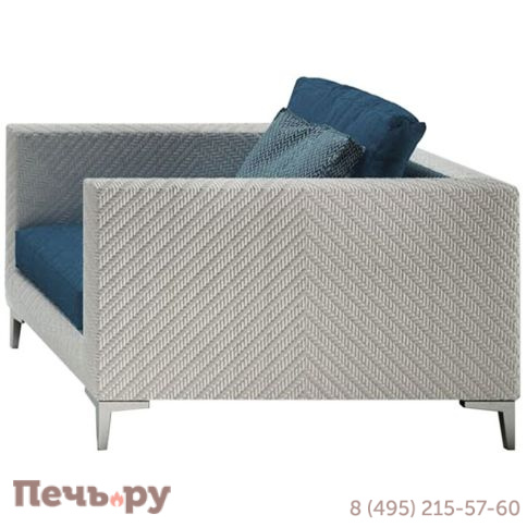 Кресло плетеное с подушками DFN Miami фото 2