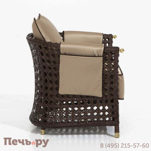 Кресло плетеное с подушками DFN Rigel фото 4