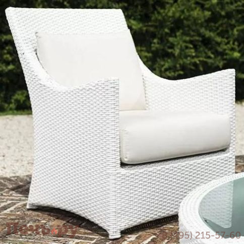 Кресло плетеное с подушками DFN Scauri фото