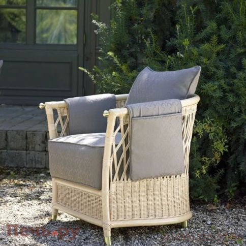 Кресло плетеное с подушками DFN Vega фото 5