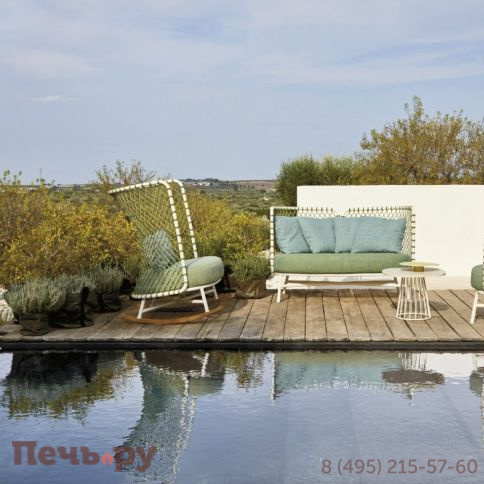 Кресло плетеное с подушками Robertirattan Charme ROB/4381/81CUх1 фото 2