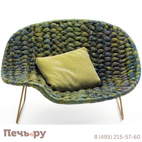 Кресло-шезлонг плетеное Paola Lenti Shito фото