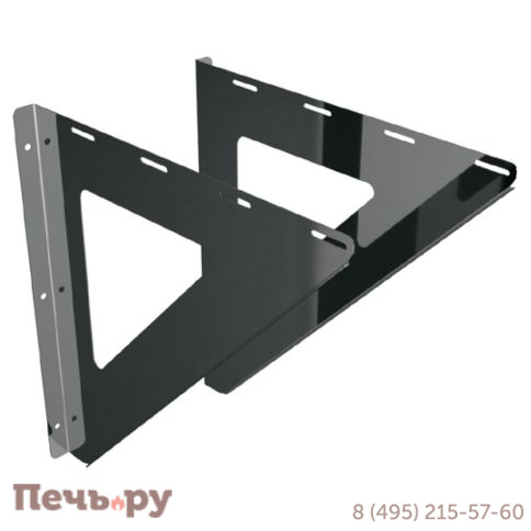 Кронштейн опоры  V50R OKvXX0 500х500 с изоляцией Вулкан 115мм (AISI 321 0.5мм + AISI 304 0.5мм) фото