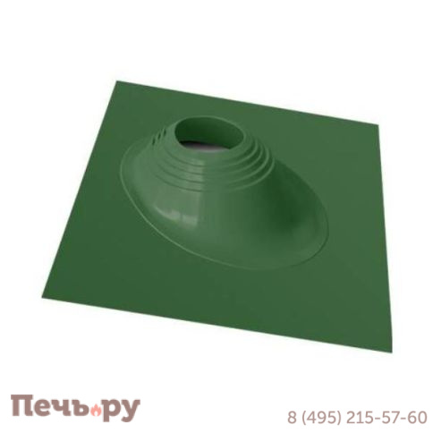 Мастерфлеш (кровельный проходник) №3 (254-467) зеленый силикон, угловой фото