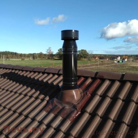 Мастерфлеш (кровельный проходник) угловой №2 (180-280мм) Силикон крашеный фото 11